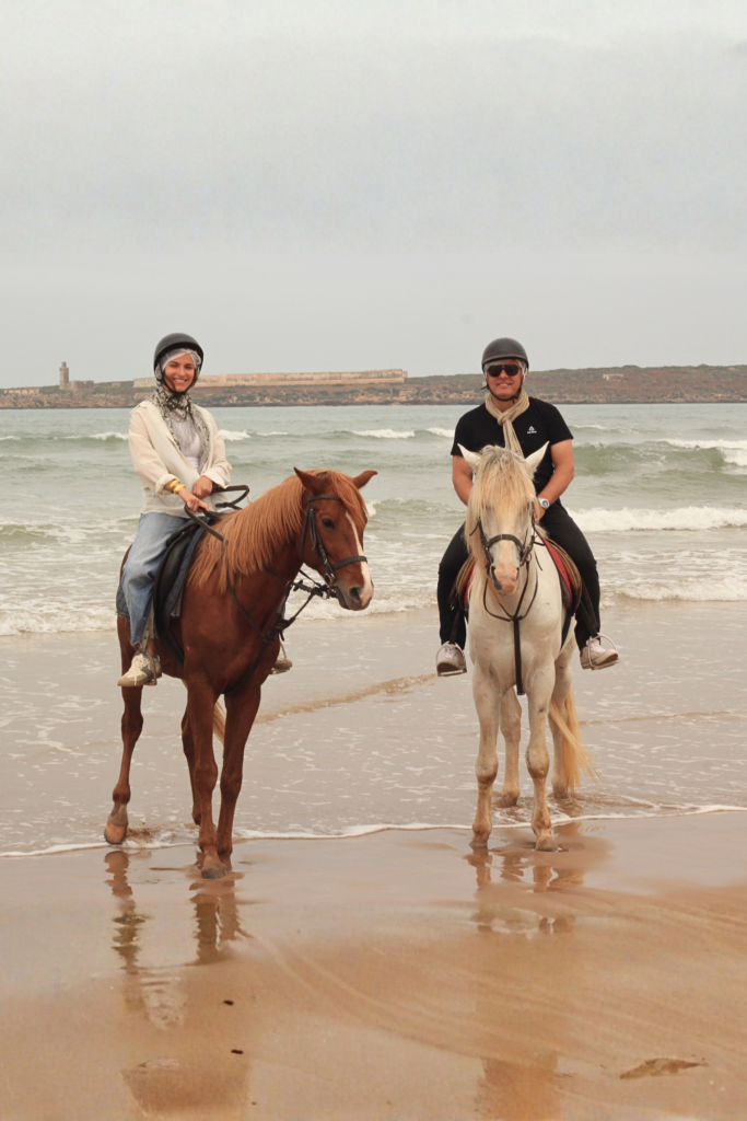balade à cheval débutant Essaouira