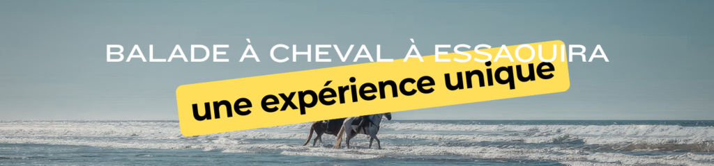 Balade à cheval à Essaouira